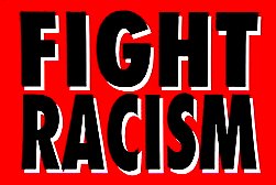 FIGHT RACISM STICKER