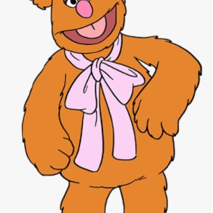 FOZZY BEAR STANDING MUPPET STICKER