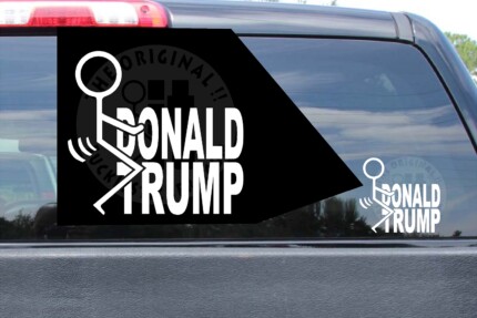 Fuck-Donald-Trump-Vinyl-Sticker-Die-Cut-Decal