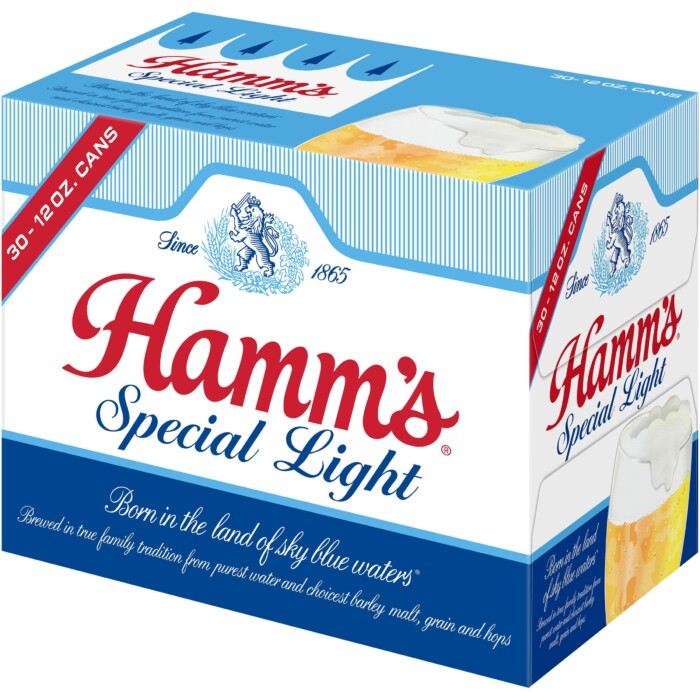 hamms special light beer logo 30 pack