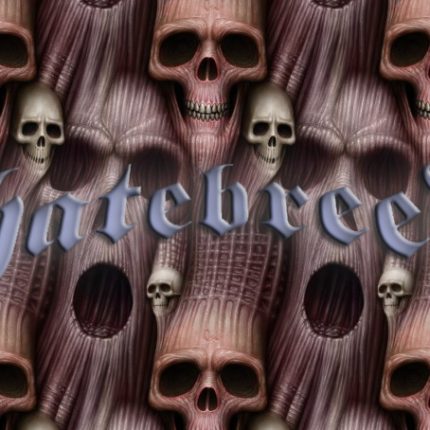 Hatebreed 3 Color Band Sticker