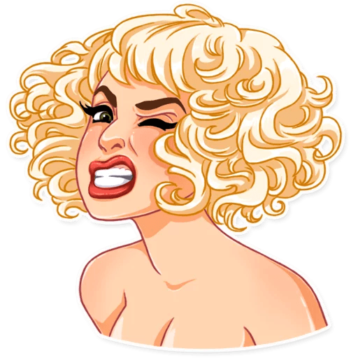 Lady Gaga_Band Sticker 12