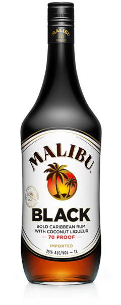 MALIBU BLACK STICKER