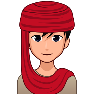 man_with_head_scarf emoji
