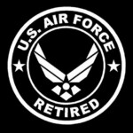 MILITARY RETIRED DIECUT air force