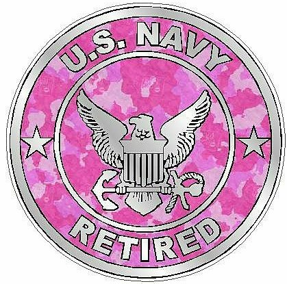 NAVY RETIRED camo pink