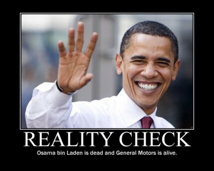 Obama Reality Check Sticker