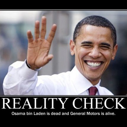 Obama Reality Check Sticker