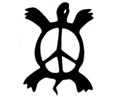 Peace Sign Turtle 2