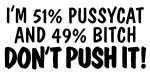 Pussycat Bitch Decal