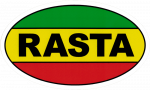 RASTA OVAL STICKER