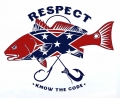 respect the code rebel-red-decal