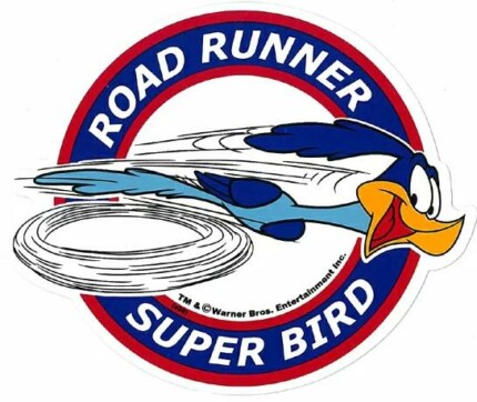 roadrunner superbird sticker