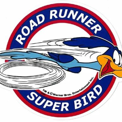 roadrunner superbird sticker