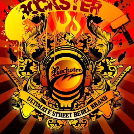 rockster poster sticker