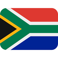 0 SOUTH AFRICAN FLAG STICKER 66