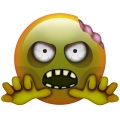 zombie face emoji 2