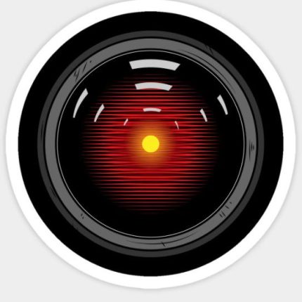 2001 Hal 9000 Sticker