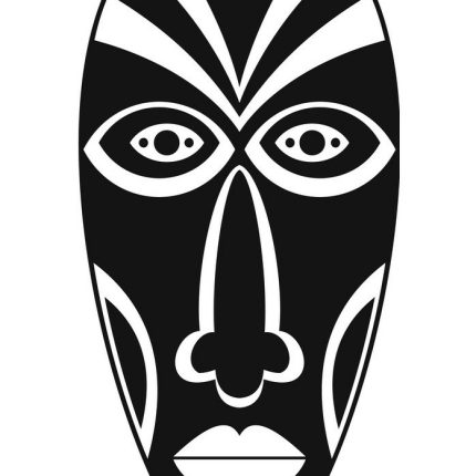 2 African Wall Art MASK 7