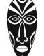 2 African Wall Art MASK 7