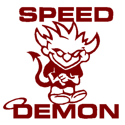Speed Demon decal