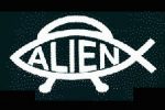 Alien Fish Decal