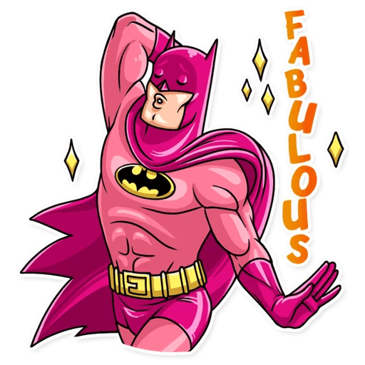 batman comic book_sticker 25