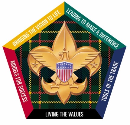 Boy Scout Revolutionary Logo Sticker