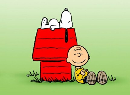 Charlie Brown and Snoopy Color Decal 2