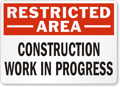 Construction Safety Signs and Labels 07