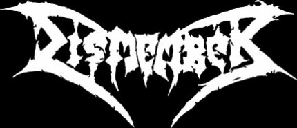 dismember die cut band decal