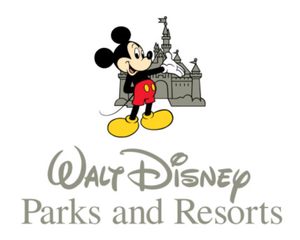 Disney parks and resorts logo sticker