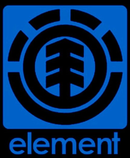 element blue sticker
