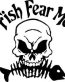 Fish Fear Me Diecut Decal