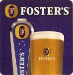 Fosters Import Coaster Sticker