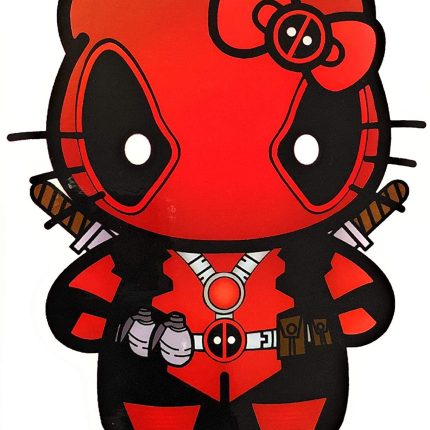 hello k deadpool sticker