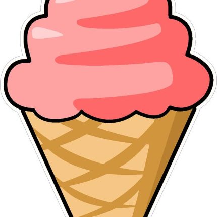 ice cream come sticker 2