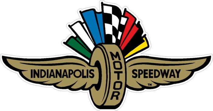 INDIANAPOLIS MOTOR SPEEDWAY LOGO STICKER