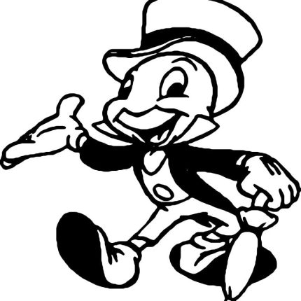 Jiminy Cricket Decal