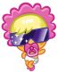 LADY GOO GOO girl sticker