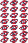 Lips REBEL FILL Vinyl Decals SET OF 21