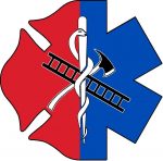 Maltese Cross Star of Life FIREFIGHTER EMT STICKER 2