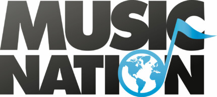 Music Nation logo Sticker