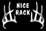 Nice Rack Vinyl Deer Hunting Decal