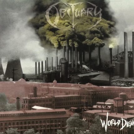 Obituary 2 Color Band Decal