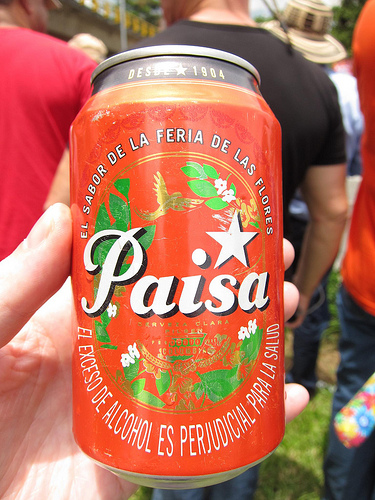 Paisa Beer Can