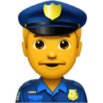 police man emoji