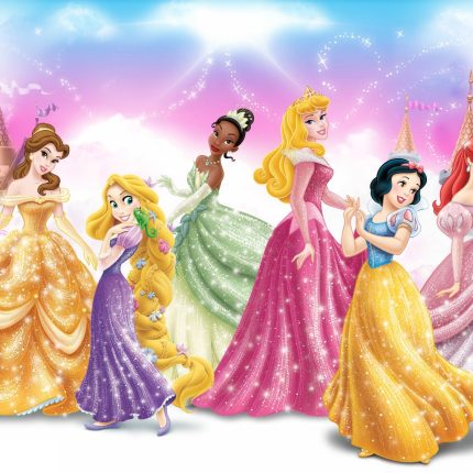 Princesses Wallpaper Sticker