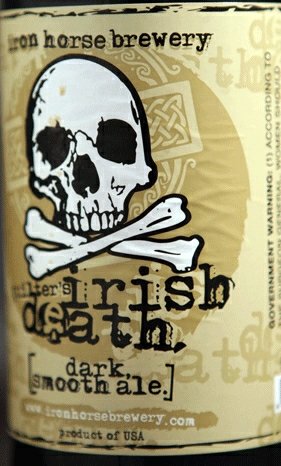 Quilters Irish Death Sticker