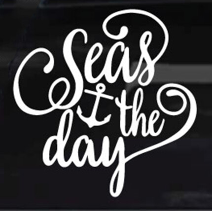 seas the day decal